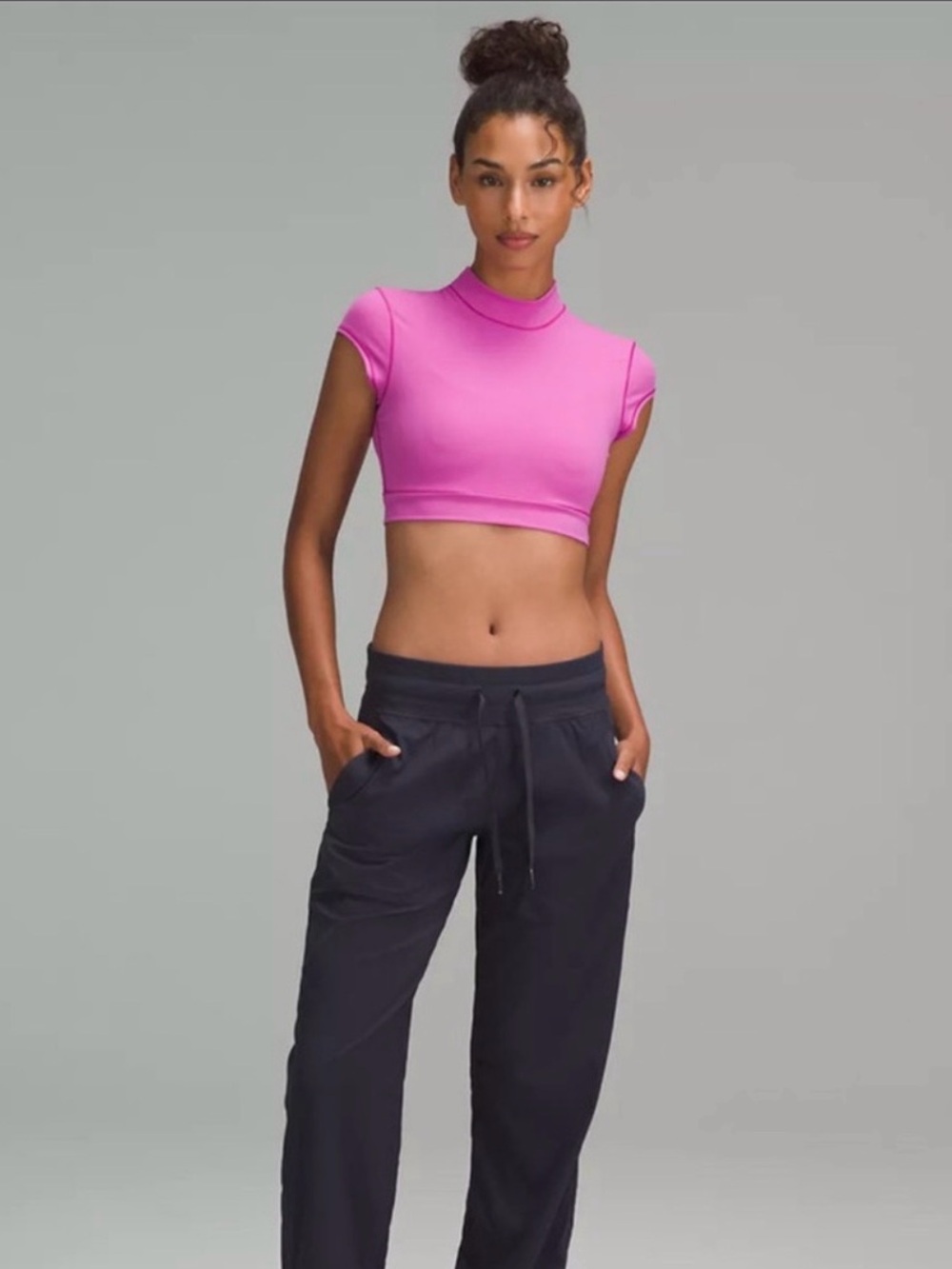 lululemon athletica Dance Studio Navy Blue Pants
